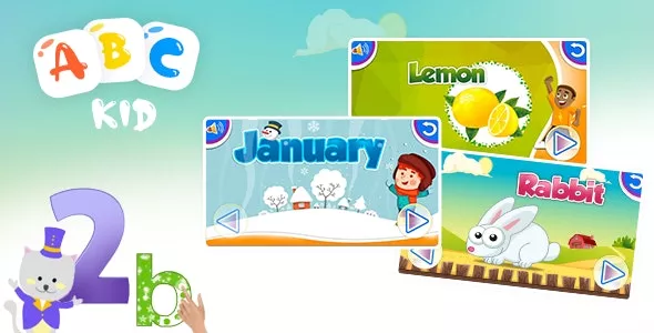 Child Learning ABC App - Android App