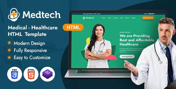 Medtech - HTML Template