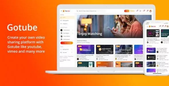 Gotube - A Video Sharing HTML Template