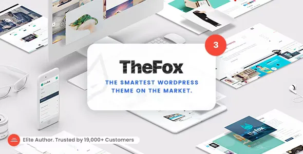 TheFox v3.9.64 - Responsive Multi-Purpose WordPress Theme