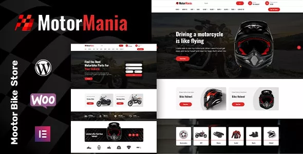 MotorMania v1.1.1 - Motorcycle Accessories WooCommerce Theme