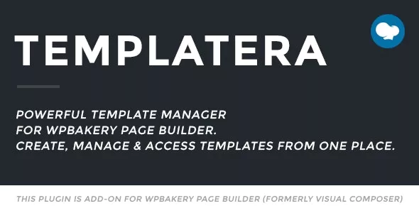 Templatera v2.1.0 - Template Manager for WPBakery Page Builder