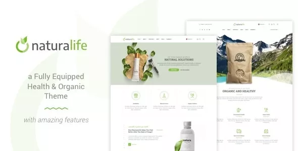 NaturaLife v1.9.12 - Health & Organic WordPress Theme