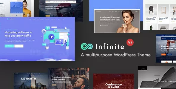 Infinite v4.0.6 - Corporate Business WordPress