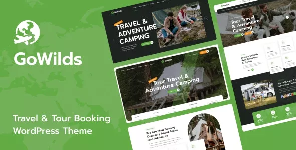 Gowilds v1.0.9 - Travel & Tour Booking WordPress Theme
