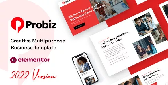 Probiz v4.0 - An Easy to Use and Multipurpose Business and Corporate WordPress Theme