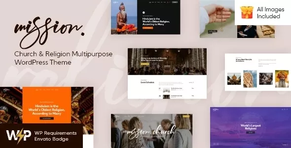 Mission v1.3.1 - Church & Religion Multipurpose WordPress Theme