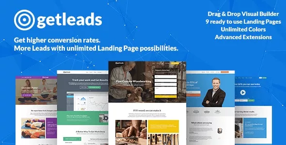 Getleads v2.4 - High Performance Landing Page WordPress Theme