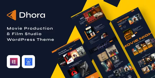 Dhora - Movie Production & Film Studio WordPress Theme