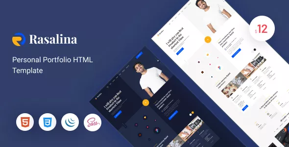 Rasalina - Personal Portfolio WordPress Theme