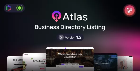 Atlas Laravel Business Directory Listing