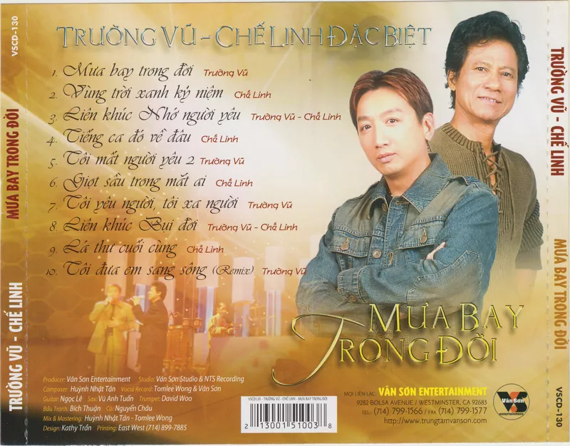 Trường Vũ & Chế Linh - Mưa Bay Trong Đời 2005
