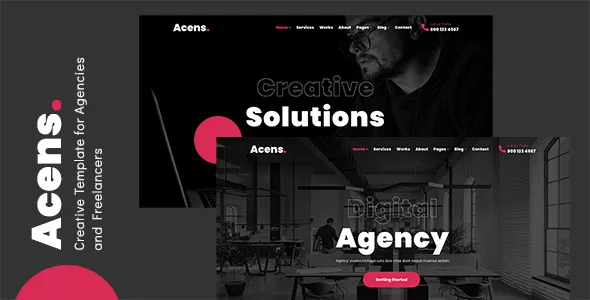Acens - Creative Agencies WordPress Theme