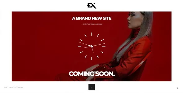 Flyex - Creative Coming Soon Template