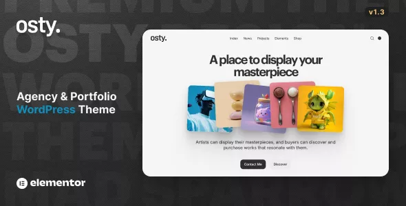 Osty - Creative Agency and Portfolio Theme