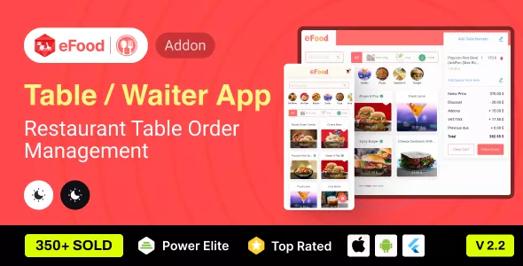 eFood - Table/Waiter App