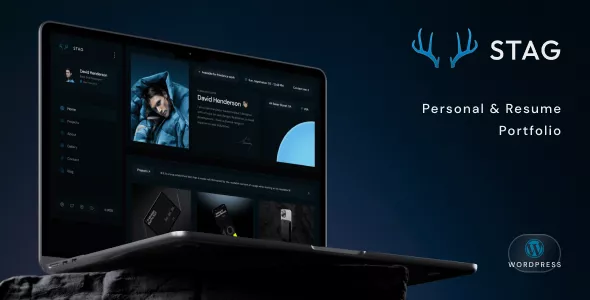 STAG - Personal Portfolio WordPress Theme