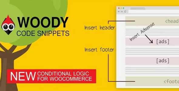 Woody Code Snippets Premium