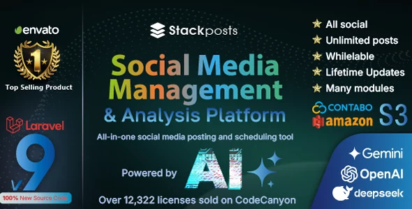 Stackposts - Social Marketing Tool