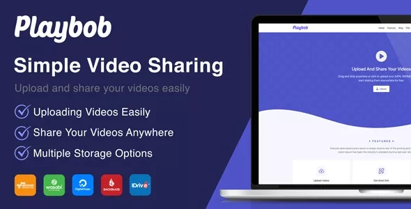 Playbob v1.1 - Simple Video Sharing