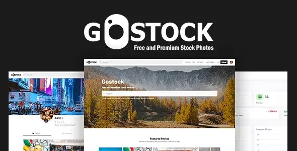 GoStock v5.2 - Free and Premium Stock Photos Script