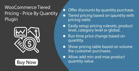 WooCommerce Tiered Pricing v1.0.8 - Price By Quantity Plugin