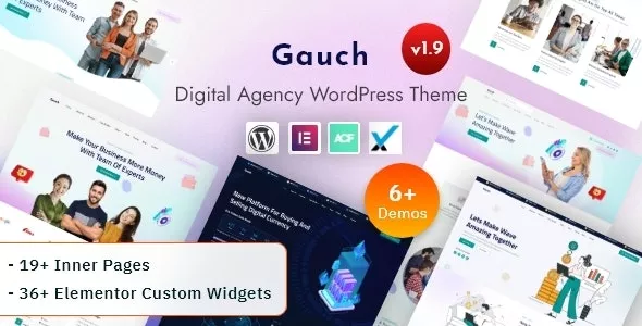 Gauch v1.9 - IT Services Company & Digital Business Agency WordPress Theme