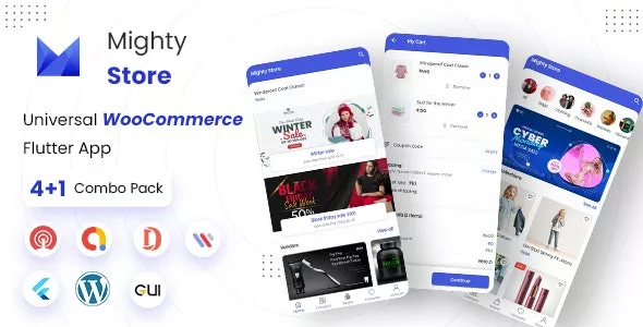 MightyStore WooCommerce v18.0 - Flutter E-commerce Full App