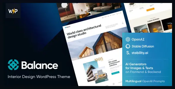 Balance - Interior Design WordPress Theme