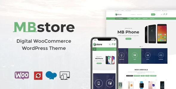 MBStore v2.2 - Digital WooCommerce WordPress Theme