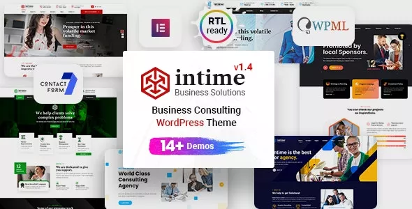 Intime v1.4.1 - Business Consulting WordPress Theme