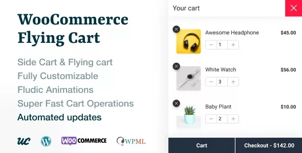 WooCommerce Flying Cart v1.6.1