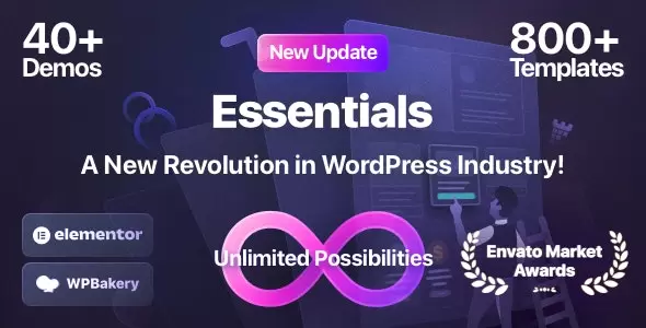 Essentials v3.2.5 - Multipurpose WordPress Theme