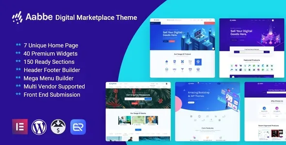 Aabbe v3.4.0 - Digital Marketplace WordPress Theme