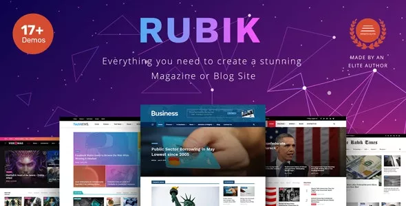 Rubik v2.9 - A Perfect Theme for Blog Magazine Website
