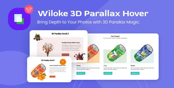 Wiloke 3D Parallax