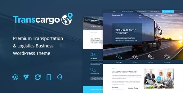 Transcargo v2.9.1 - Transportation WordPress Theme for Logistics