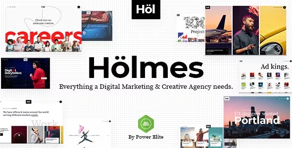 Holmes v1.7 - Digital Agency Theme