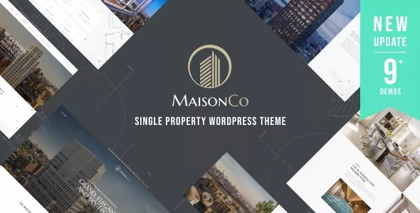 MaisonCo v2.0.2 - Single Property WordPress Theme