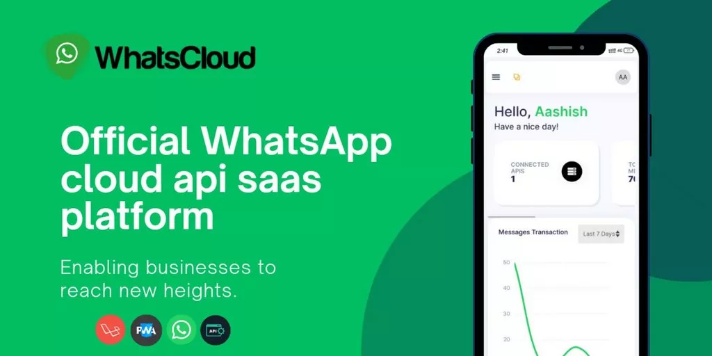 WhatsCloud v6.8 - Seamless Cloud API Integration SAAS