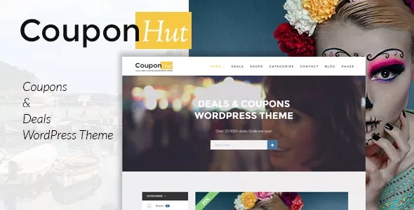 CouponHut v3.0.8 - Coupons & Deals WordPress Theme