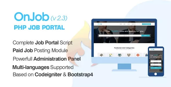 OnJob v2.2 - PHP Job Portal Application