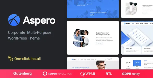 Aspero v1.1.4 - Business WordPress Theme