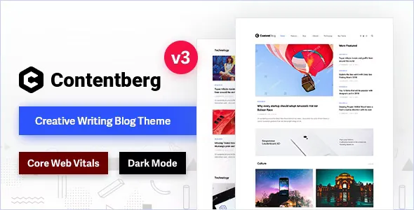 Contentberg v3.0.1 - Content Marketing & Personal Blog