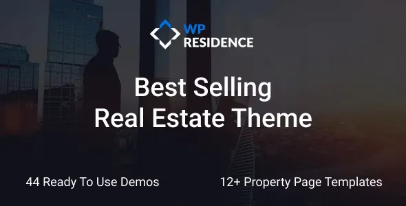 Residence Real Estate WordPress Theme v4.10.1