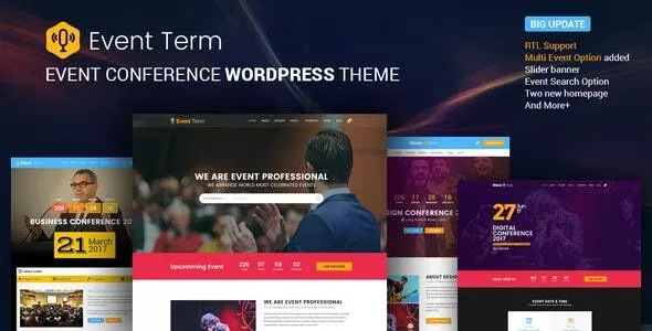 Event Term v4.1.1 - Multiple Conference WordPress Theme