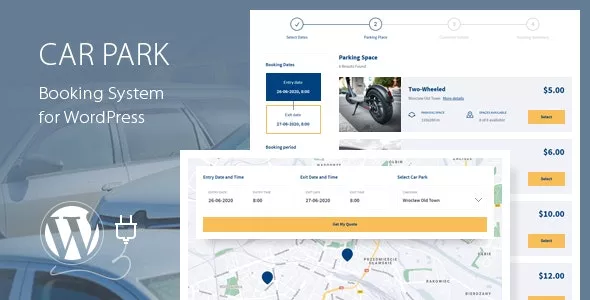 Car Park Booking System for WordPress v2.4