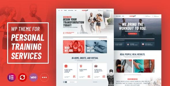 NanoFit v1.0.2 - WP Theme for Personal Training Services
