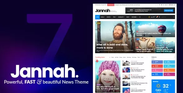 Jannah v7.0.5 - Newspaper Magazine News BuddyPress AMP