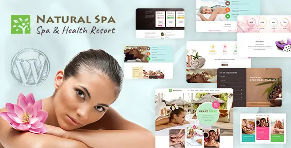 Natural Spa v3.0 - Massage Booking WordPress Theme